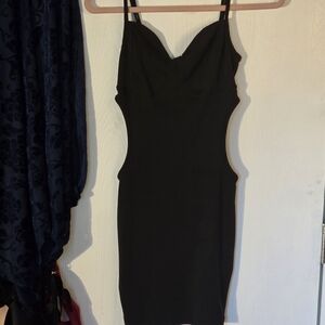 SHEIN Black Mini Dress